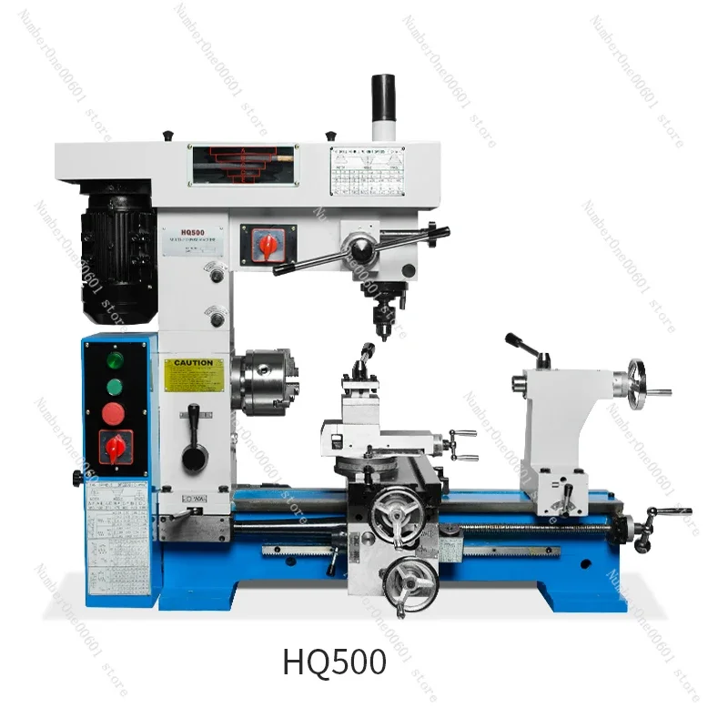 HQ500 Multifunctional Lathe, Drilling Machine, Milling Machine, Metal Processing Machine