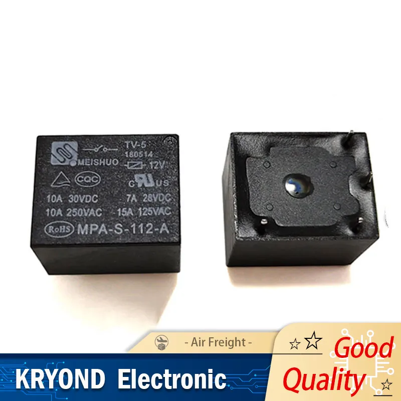 5 PCS Relay MPA-S-112-A 12 VDC 4 Pin New