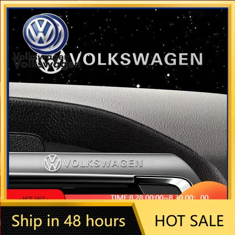 

Новинка 2026: 3D-стерео наклейки для автомобилей VW, декоративные эмблемы для интерьера Volkswagen VW R-line GTI R Polo Golf Passat Magotan