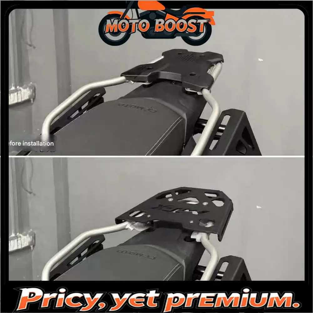 

Suitable for CFMOTO 800MTX CFMoto 800 MT-X motorcycle rear shelf plate rear luggage rack shelf tail rack support 800MTX