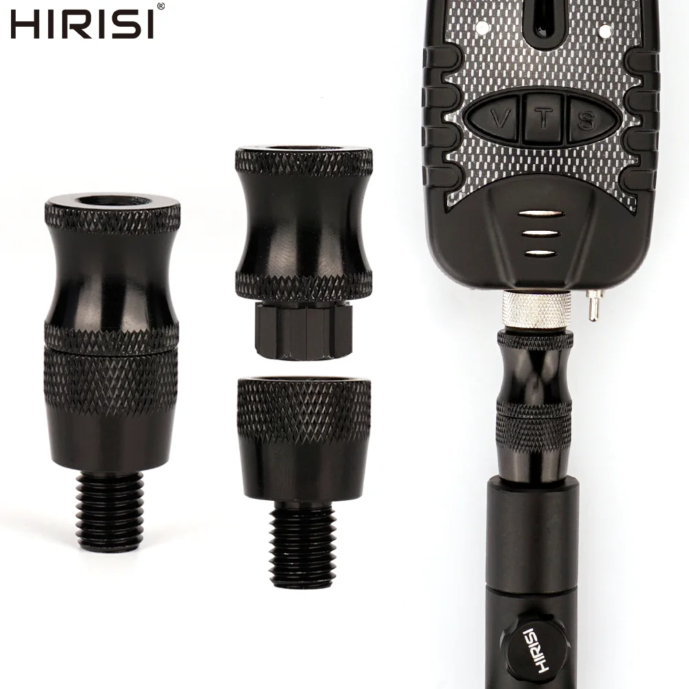 Hirisi AQ216 Karpfenangeln Schnellwechselanschluss Aluminium Schnelladapter für Angelalarme Rod Pods Bank Sticks Angelzubehör