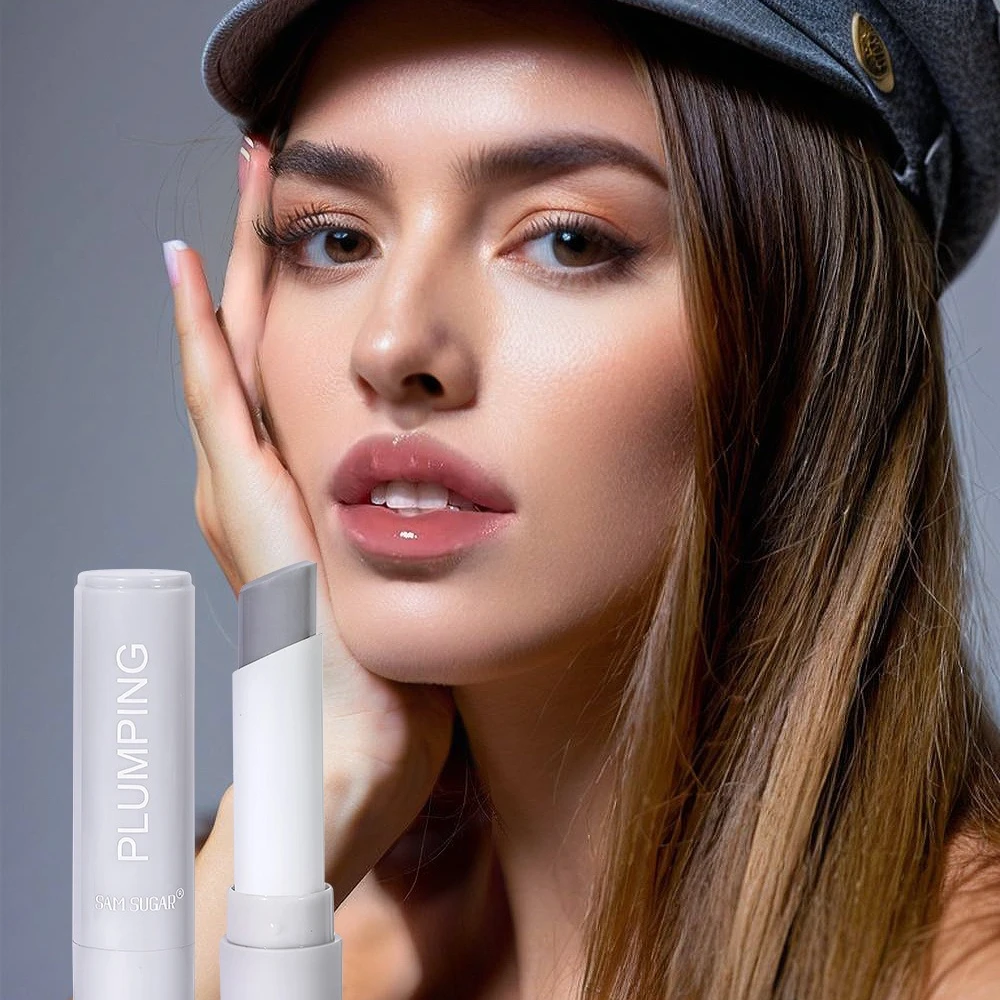 色が変わるリップクリーム ピーチベルベットリップスティック 保湿リッププランパー 乾燥した荒れた唇用 保湿リップケア リップスティック メイクアップ