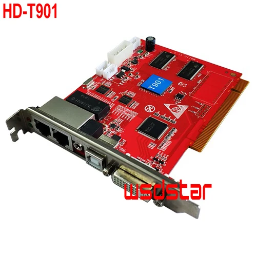 HUIDU HD-T901 LED Sending Card work with HD-K12 HD-R501 HD-R508 HD-R512 HD-R712 HD-R716 LED receiving card