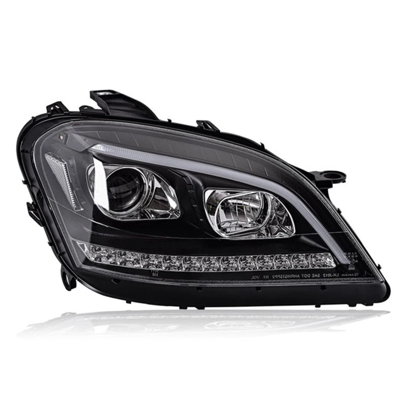 

Suitable for Mercedes-Benz W164 2005-2008 ML350 500 modified LED daytime running turn signal headlight assembly
