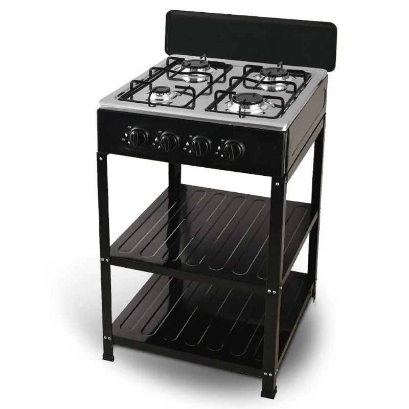 

Gas four stoves panel household low-energy liquefied gas desktop flameout protection glass rotating fire