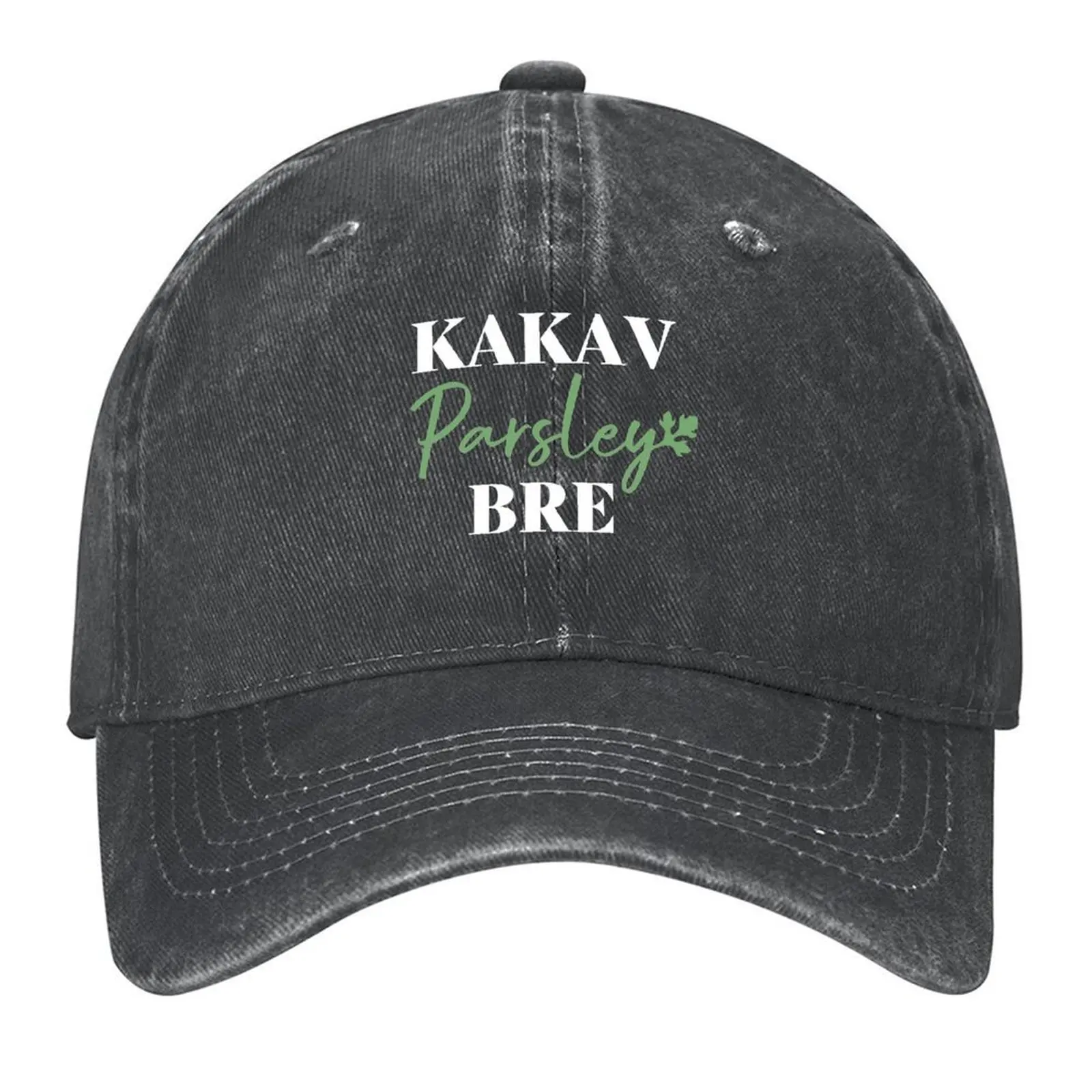 

Kakav Parsley Bre (Printed Apron) Baseball Cap designer cap hiking hat luxury caps Wild Ball Hat Caps For Women Men's
