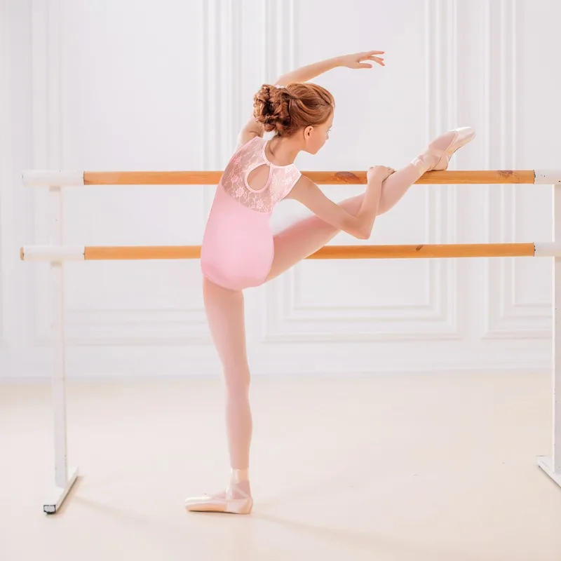 Girls Cap Sleeve Ballet  Leotard Toddler Hollow Back/Water Drop-Shaped Dance Gymnastic Outfits for dance gymnastic performance