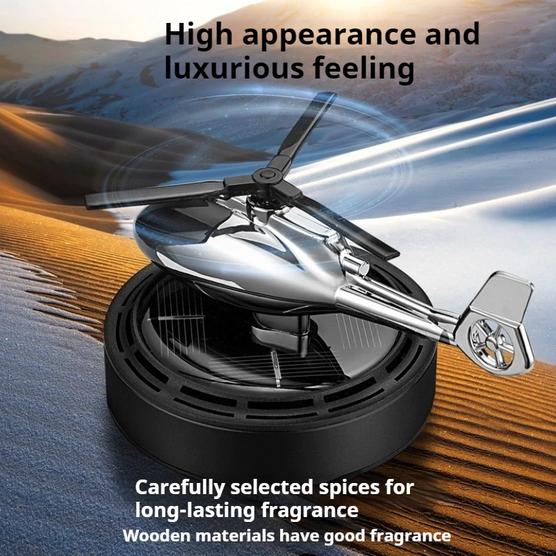Carro solar avião ambientador solar helicóptero acessórios interiores guarnição hélice rotativo perfume difusor desodorante