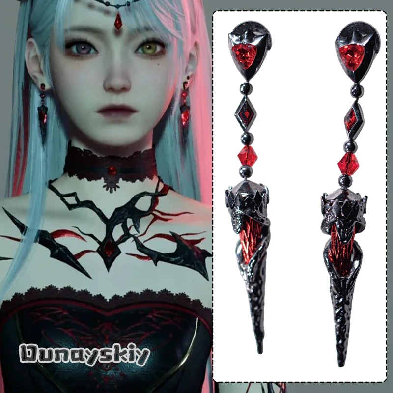 

Love and Deepspace Heroines Game Cosplay costume Earrings Props {Hemera}10cm Where Drakeshadows Fall MC's Eardrop Prop