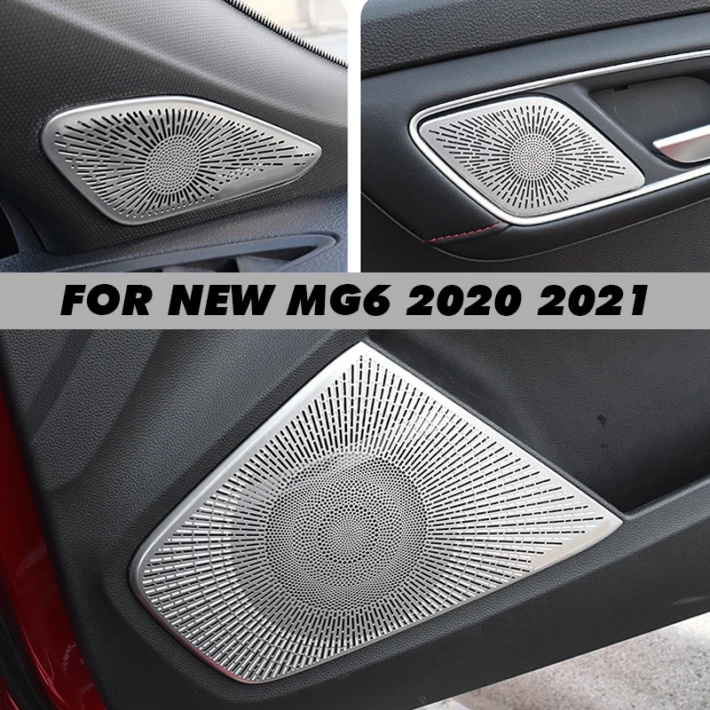 

For MG6 MG 6 2020 2021 Car Audio Speaker Cover Trim Door Loudspeaker Cover Trim Car Accessories interior Trim Car Styling