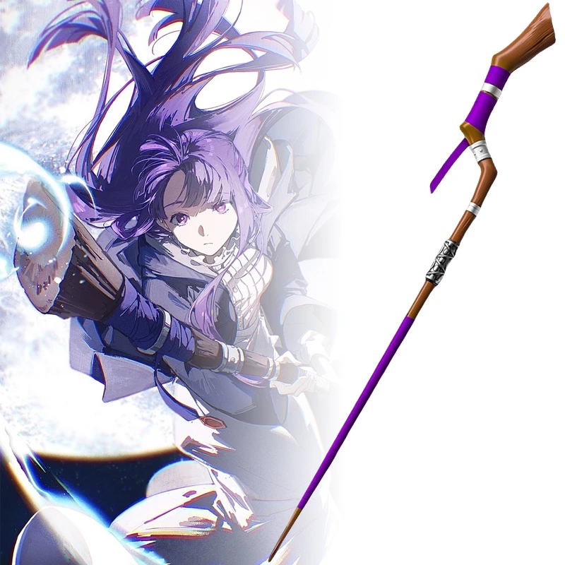 140cm Fem Wand KatanaSword Anime Beyond Journey End Cosplay Prop Sword Real Size Japanese Katana Samurai Sabre Ninja Knife Toy