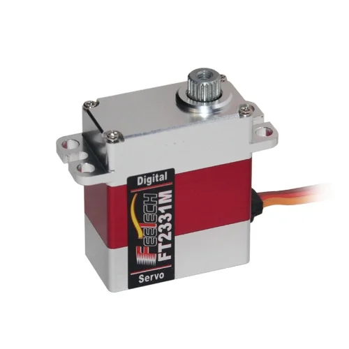 

Feetech FT2331M Цифровой сервопривод 0,07 с/60 градусов 3,5 кг для радиоуправляемого самолета, радиоуправляемого вертолета и квадрокоптера, компоненты двигателя без сердечника