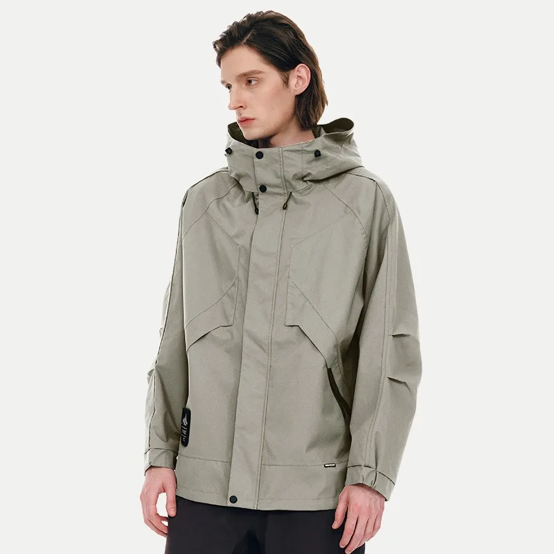 Fashion casual jacket, outdoor sports windproof waterproof versatile tooling jacket for men and women