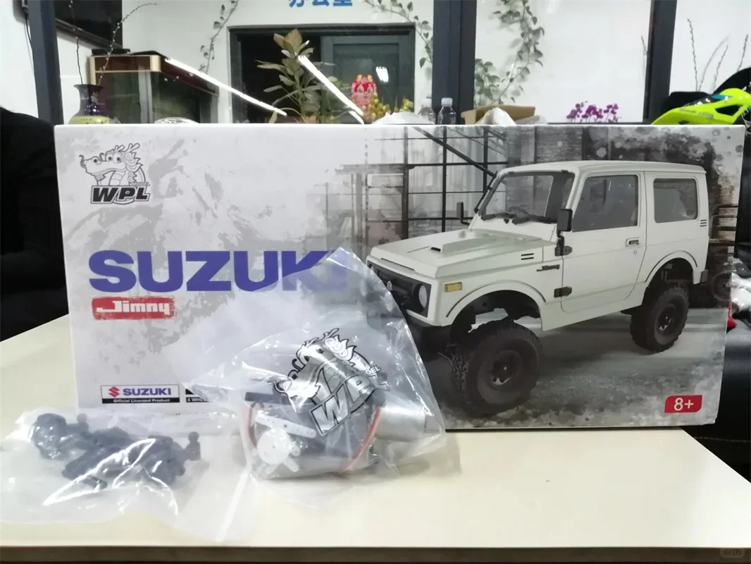 Rc Jimny Cartoy Ja11 Wpl C74 1:10 Model pojazdu terenowego na cztery koła zdalnie sterowany samochód elektryczny zabawki dla chłopców prezenty dla