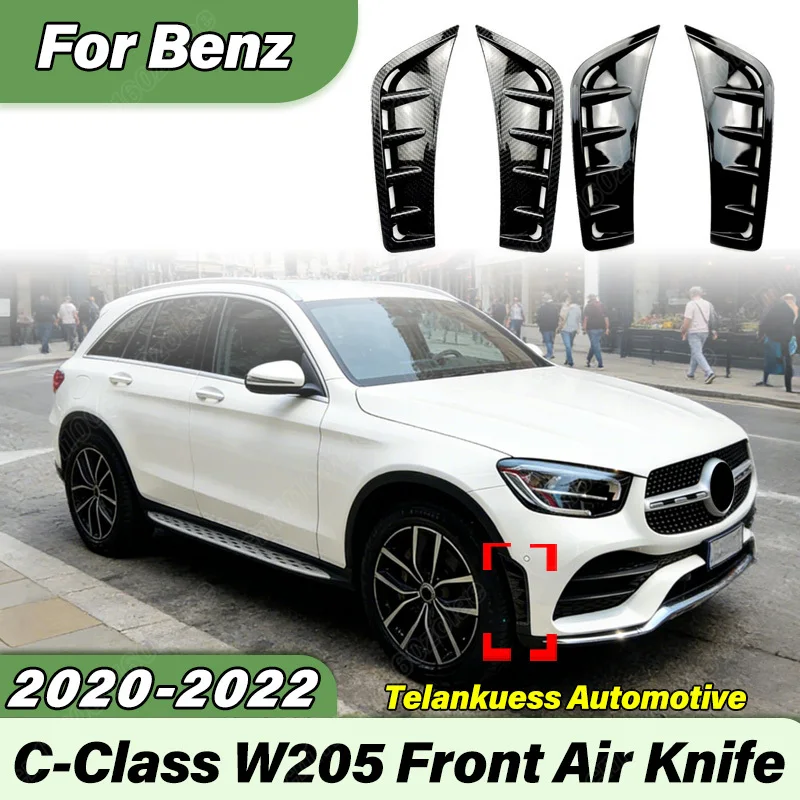 

Для Mercedes-Benz C-Class W205 2020 2021 2022: Спортивный обвес с ветровыми дефлекторами для улучшения аэродинамики и снижения сопротивления воздуху
