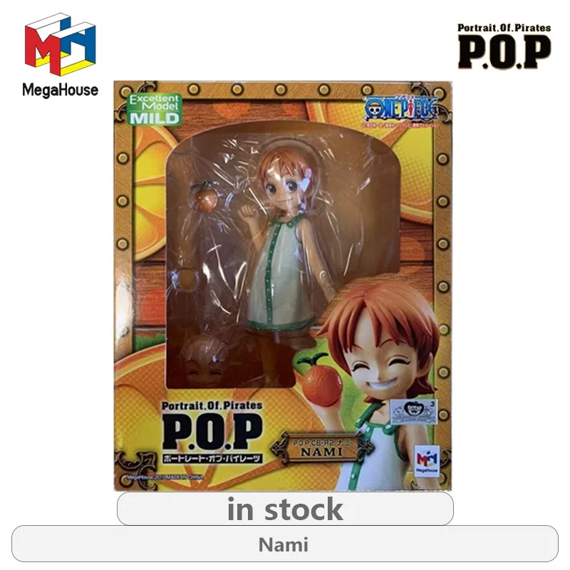 Megahouse Portrait Original. Parates série d'enfance Sanji \ Frankie \ Nami \ Robin \ Zoro \ Luffy pas figurine mobile Statue modèle jouets