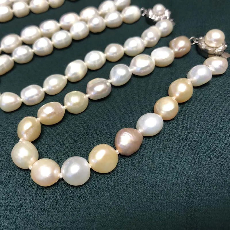 ELEISPL JEWELRY Wholesale 5 Pieces Baroque Mixed Freshwater Pearl Bracelets #2300030-2