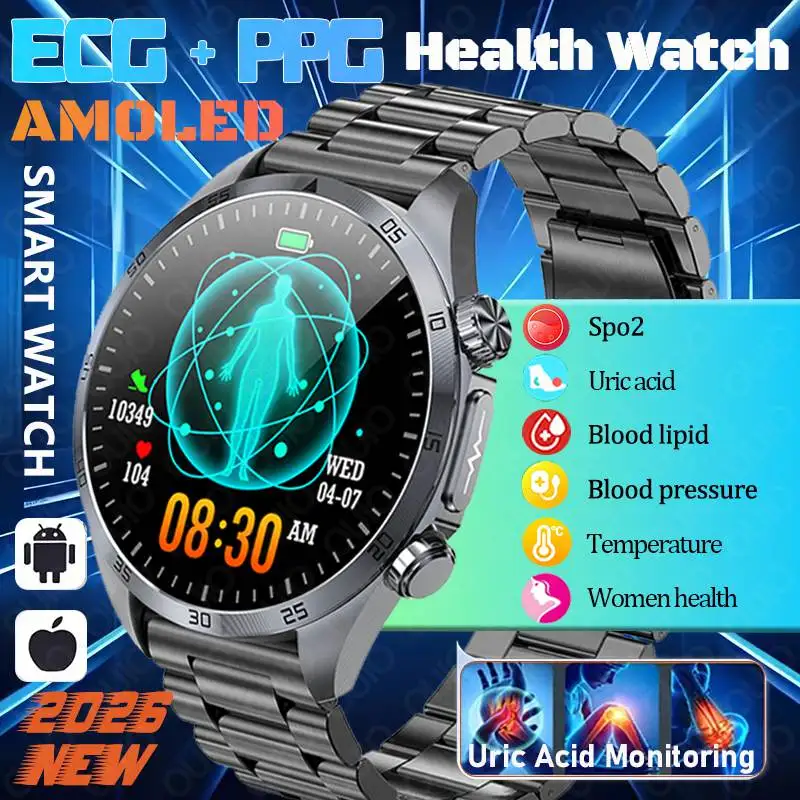 

2026 NEW CES Sleep Aid Smart Watch TK29 Men 1.43 Inch AMOLED ECG Health Monitoring Women's health Blood Oxygen SmartWatch Women