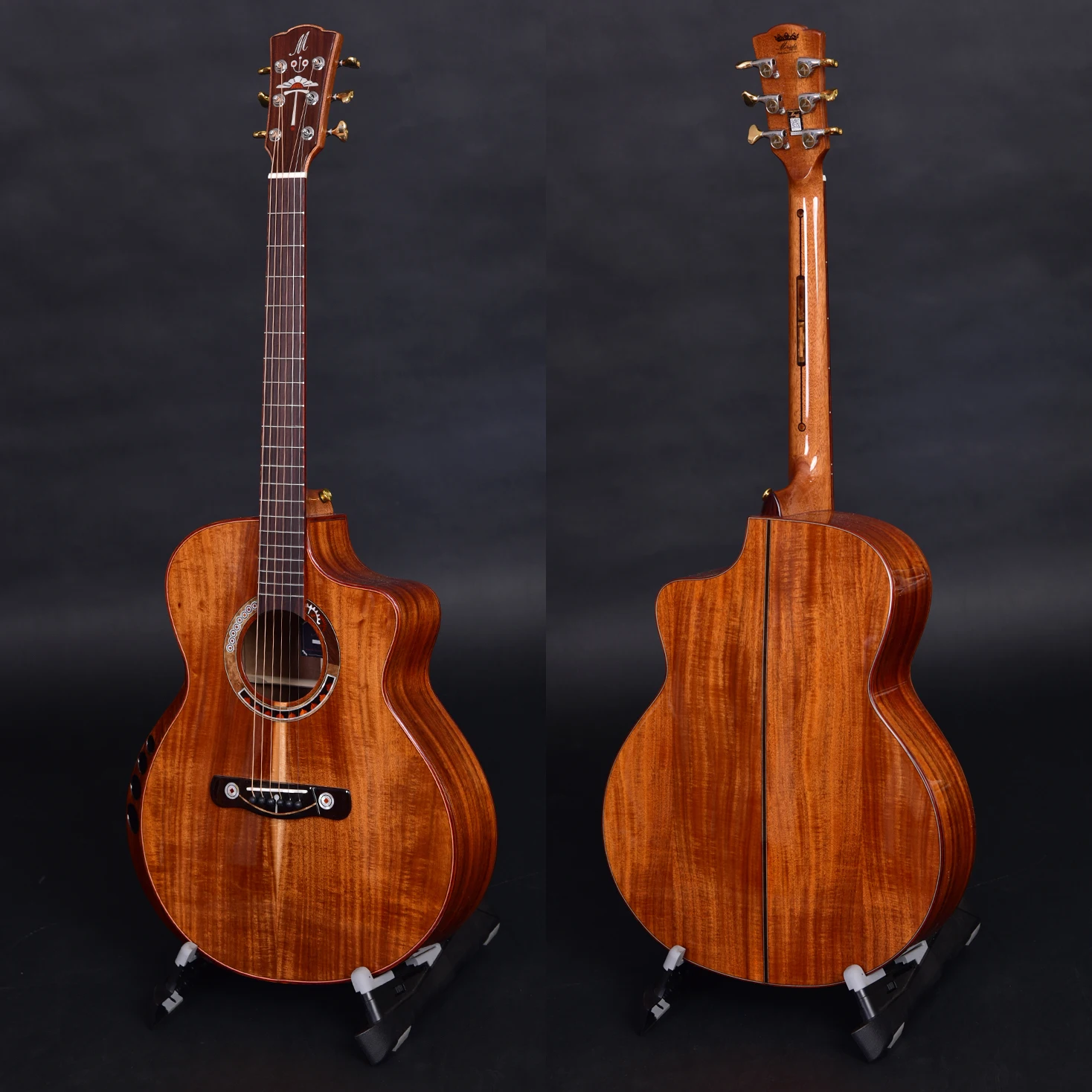 

Solid wood acoustic guitar, customized guitars