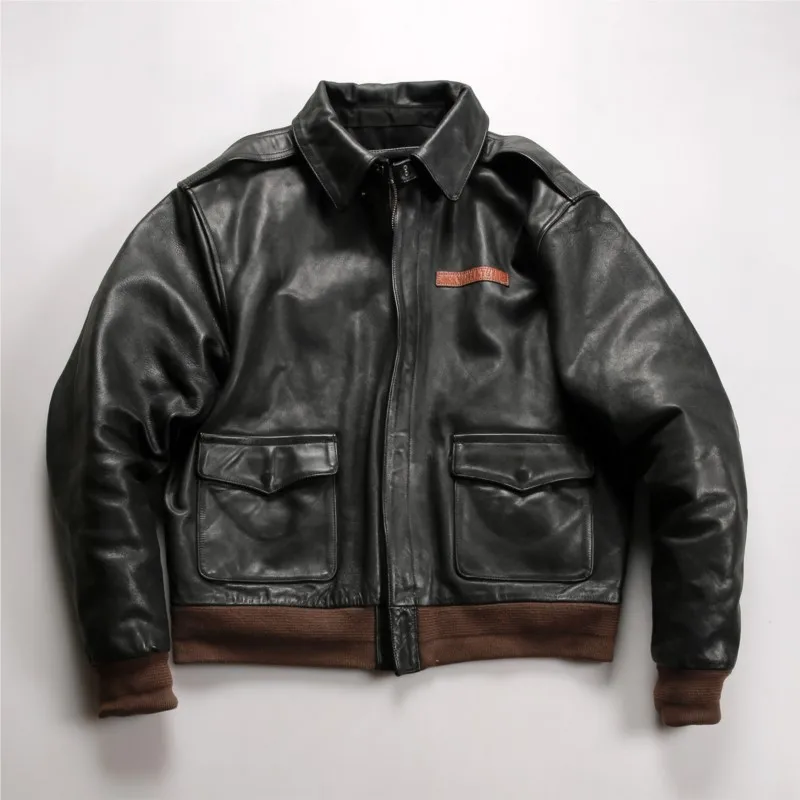 

A natural thickened oil-waxed leather for men