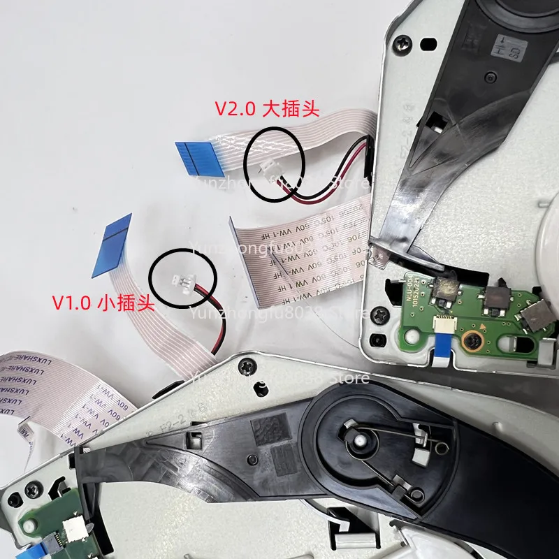 PS5 المضيف محرك الأقراص الضوئية V1.0 V2.0 V3.0 قراءة القرص البصري رئيس الأصلي المدمج في محرك الأقراص الضوئية الجمعية إصلاح أجزاء