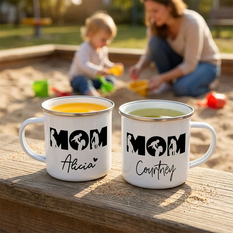 Customised Mother’s Day Coffee Mugs, Personalised Enamel Mugs, Juice Mugs, Milk Mugs and Tea Cups – The Perfect Gift for Mum view 4