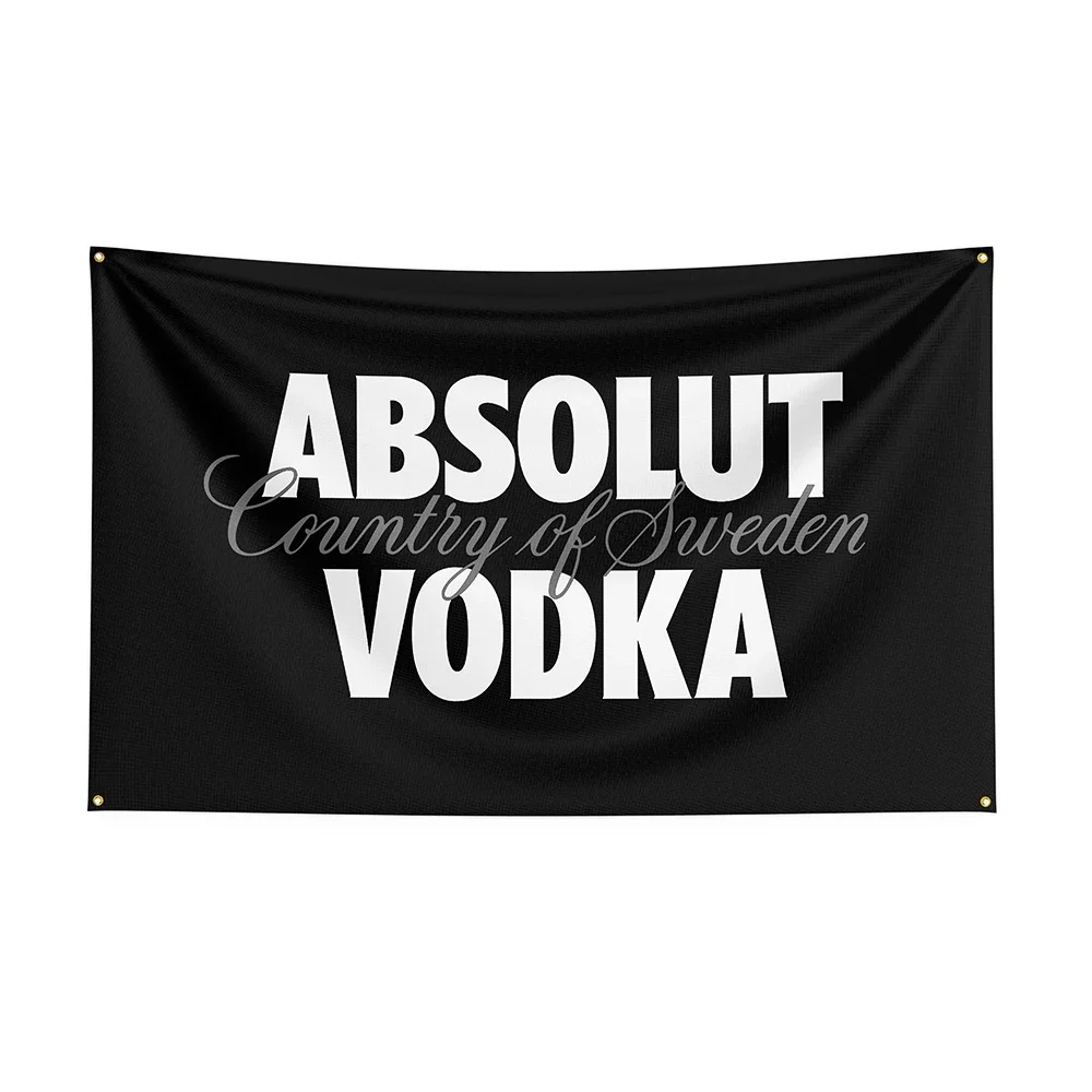 3x5Ft Absoluts Flag Polyester Printed Beer Banner For Decor