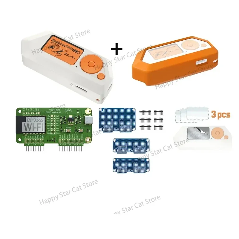 Flipper Zero Electronic Pet Dolphin Programming Open Source MultifunctionalScreen Protector And Accessories