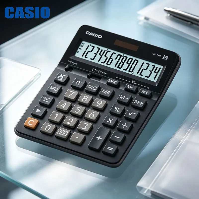 Casio GX-14B/AX-120B/DX-12B/DH-12/MH-12 Student Internship Dual-Purpose Computer for Workplace and Business Computing