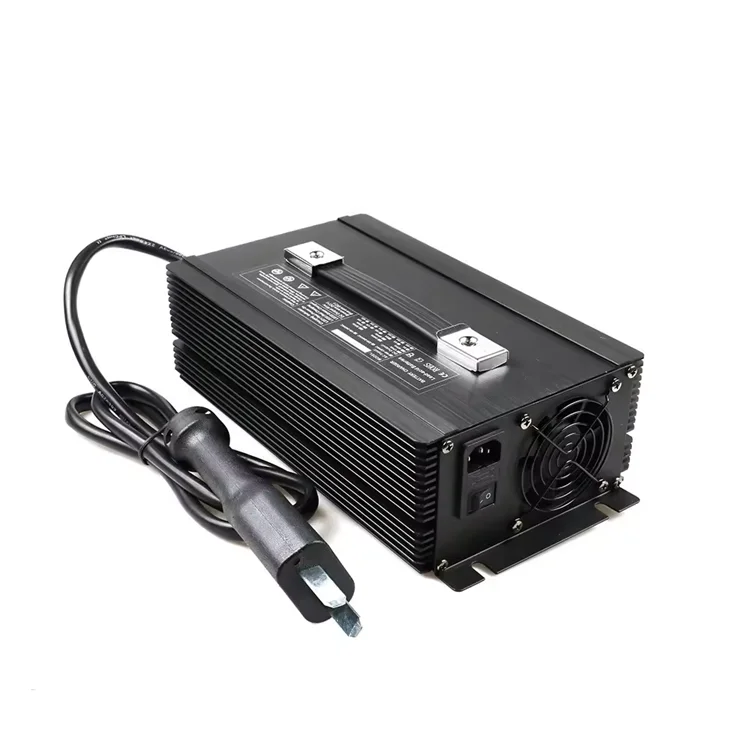 Smart Vehicle LCD Display Fast Charger 20S Multiple Current Battery Charger 84V 2A to 12A Adjustable Li-ion Battery Charger