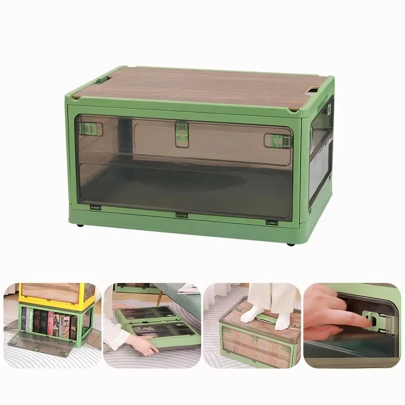 

Storage box foldable storage device