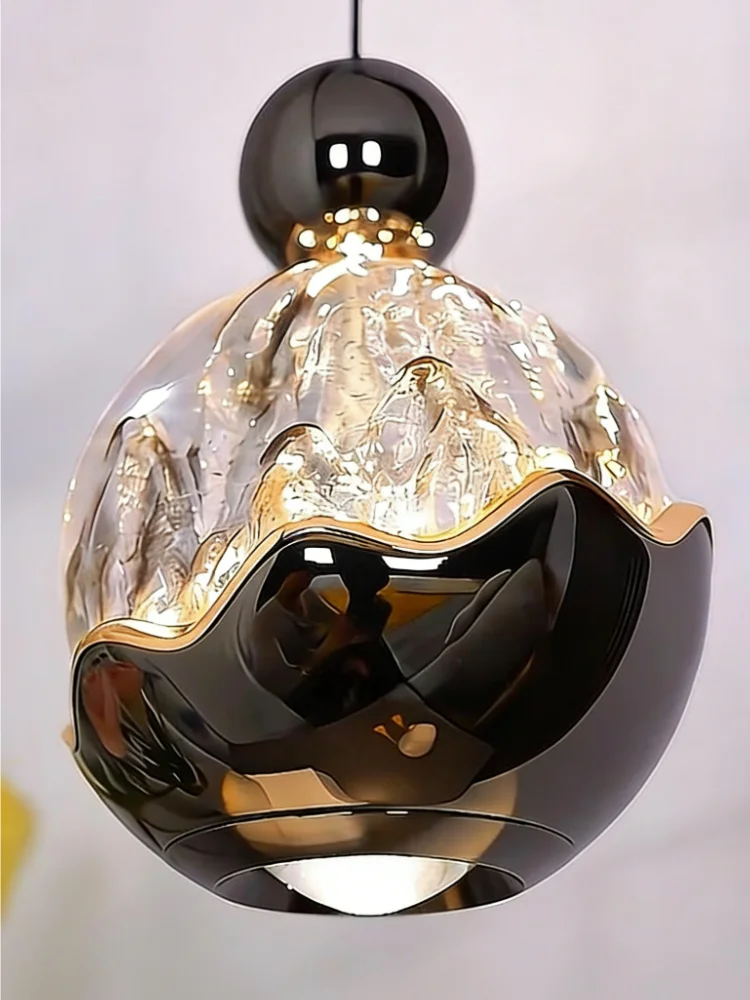 

BOSSEN American Style Pendant Light Designer Acrylic Metal Chandelier Luster Adjustable Height Dimmable for Dining Room Hotel