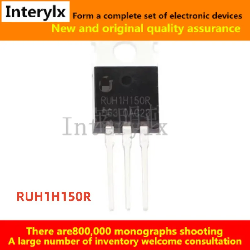 10-5Pcs/Lot Original RUH1H150R RUH1H150 100V 150A TO-220 N-channel inverter field effect tube MOS tube