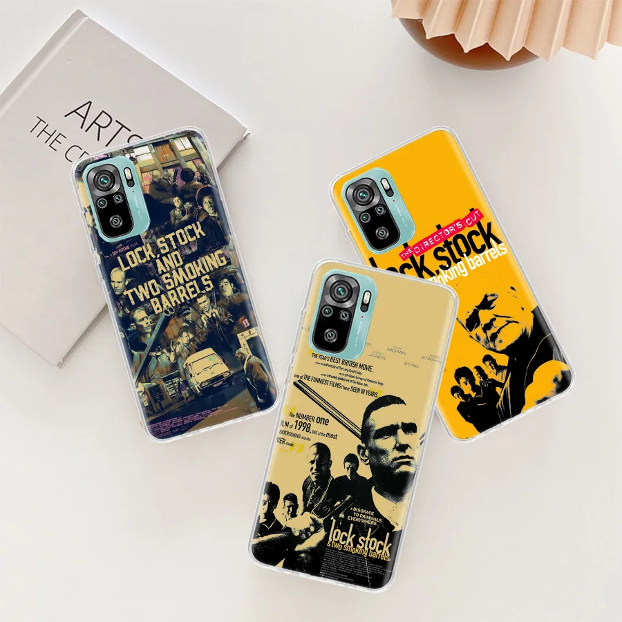 Stock and Two Smoking Barrels Kraft Phone Case For Xiaomi Redmi Note 12 11 Pro Plus 5G 12S 10S 11S 4G 11T 11S 11E 10 9T 9 9S 8 8