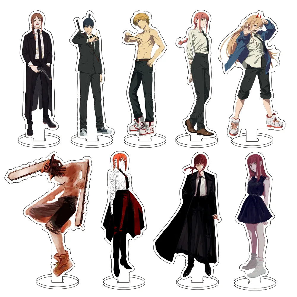 

Chainsaw Man Acrylic Stand Model Plate Decoration Originality Desk Figure Display Fans Gift Cartoon Prime Products Accessories