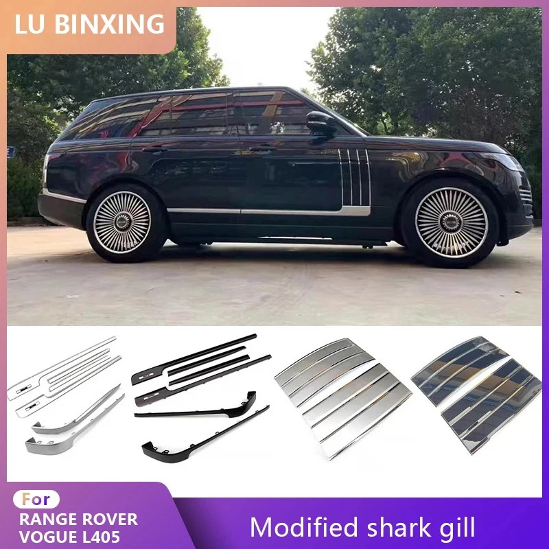 

be suitable for Land Rover Range Rover Vogue L405 body trim kit Side Door Vent Cover Fender Air Vents Trim Body trim kit