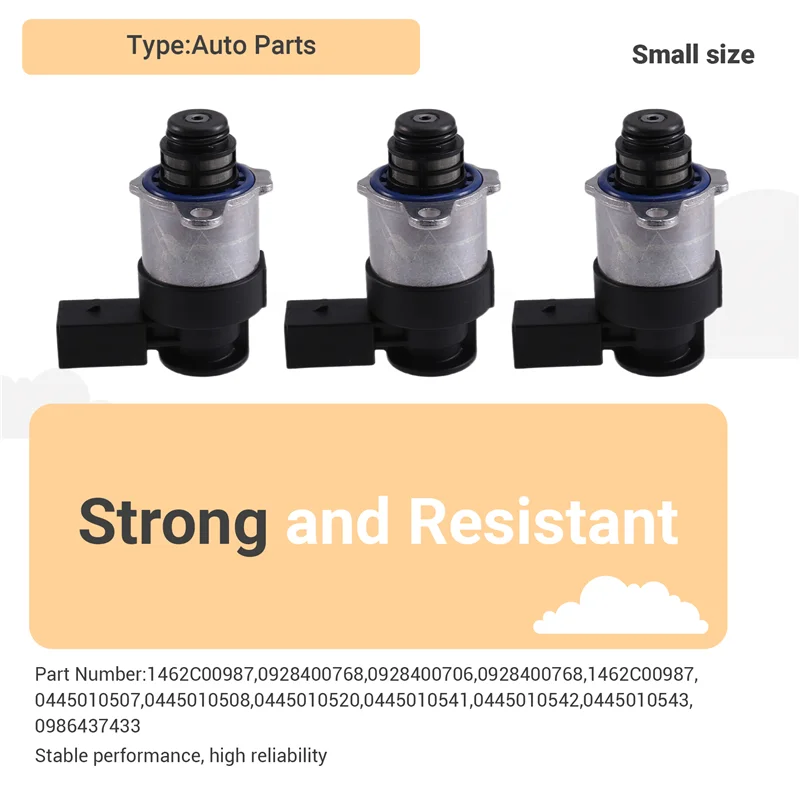 Regulador de pressão de combustível com válvula SCV 0928400706 0928400768 1462C00987 para A3 Q5 A6 V-Wolf Passat Golf