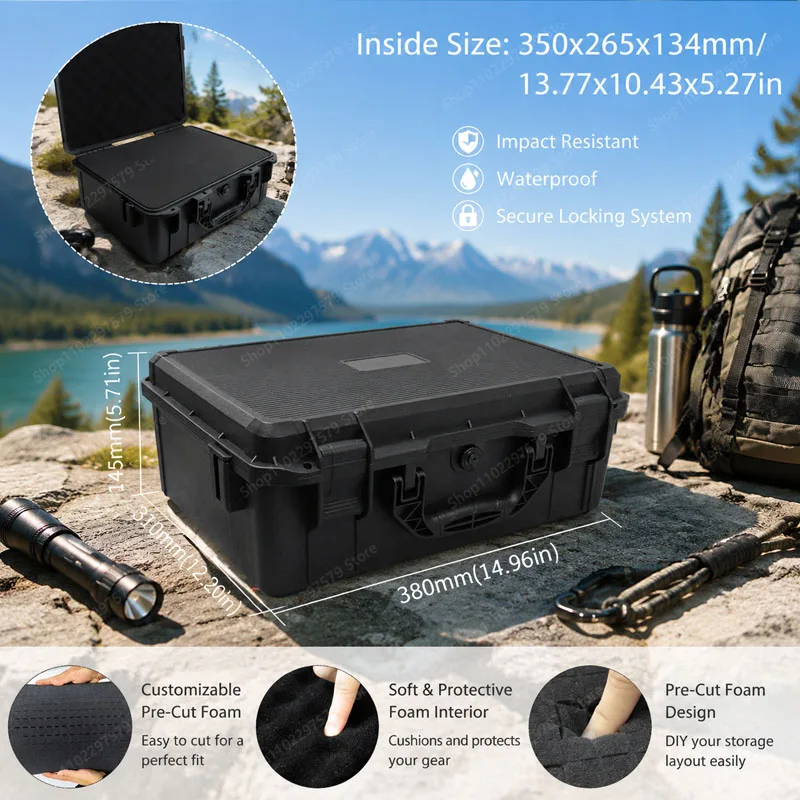 shockproof-and-waterproof-portable-sealed-secure-storage-tool-box-with-pre-cut-foam-tool-box-perfect-for-home-tool-storage