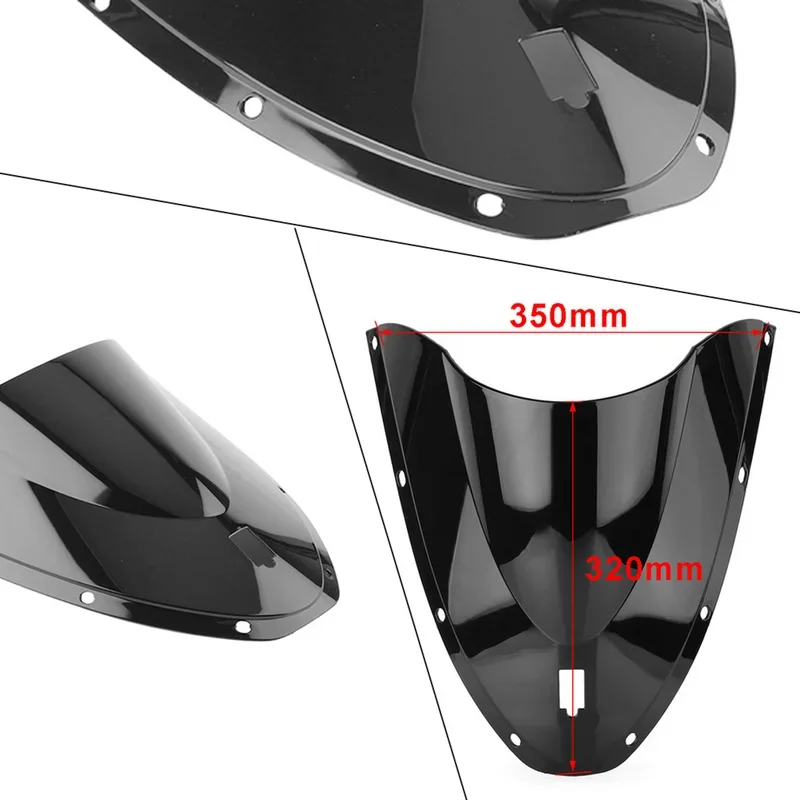 Suitable for Ducati motorcycle windshield 999 749 2005 2006 double bubble accessory fairing deflector image 5