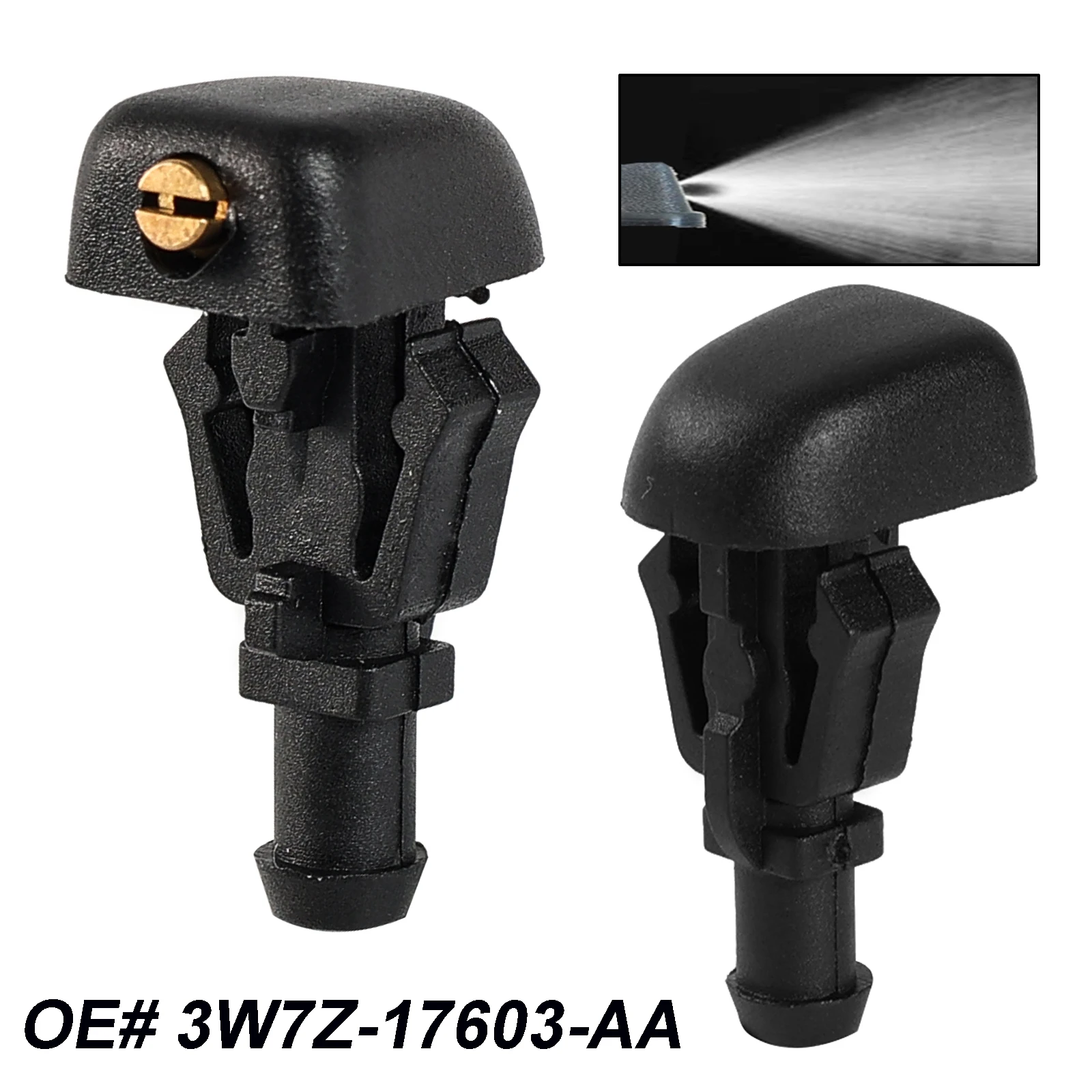 Limpiaparabrisas de Erick, 2 unids/lote, limpiaparabrisas delantero, arandela, boquilla de chorro, rociador para Ford Falcon BA BF Territory SX 2004 - 2009