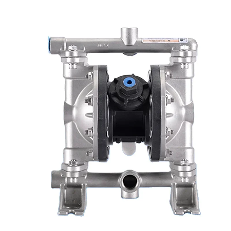 HY1'' Stainless Steel Sulfuric Acid Chemical Air Operated Driven Pneumatic Double Diaphragm Oil Pump