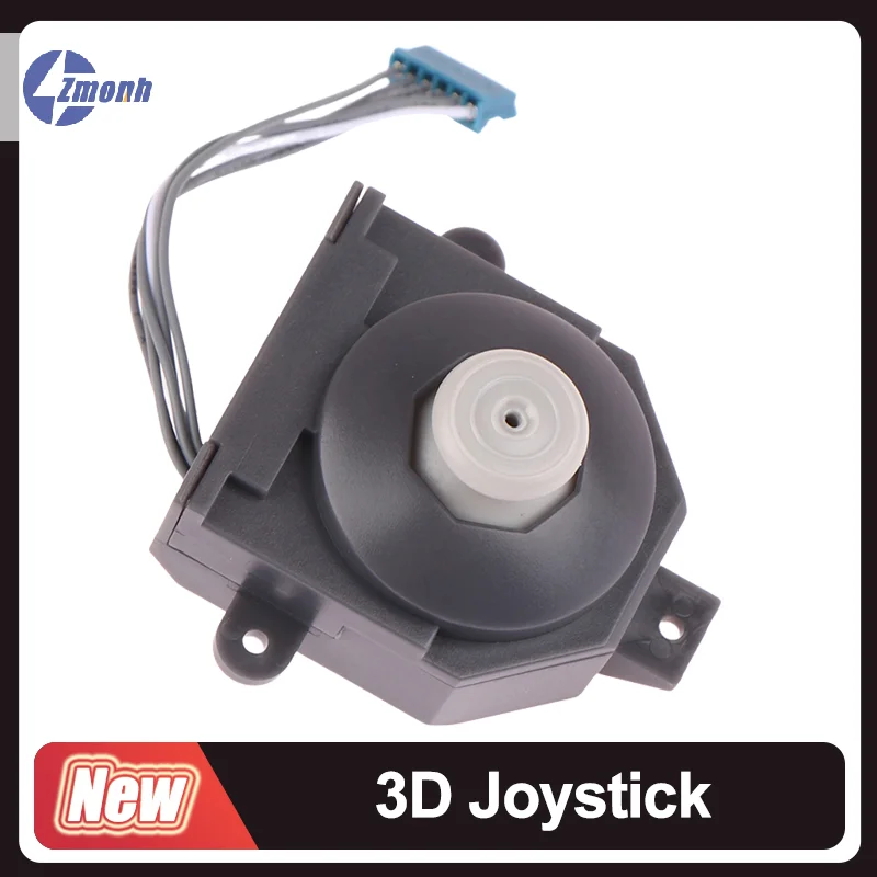 

New！1Pcs 3D Joystick Replacement Compatible with N64 Controller Analog Thumb Stick Controller Thumbstick Repair Parts