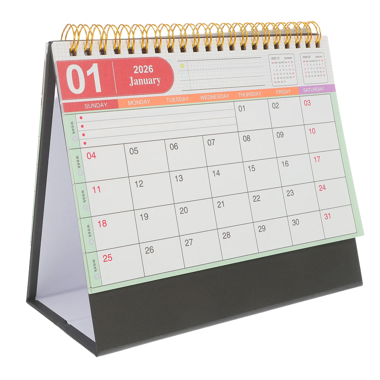 

Настольный календарь, перекидной настольный планировщик, ежедневный для мини-оливкового зеленого цвета, домашний, маленького размера