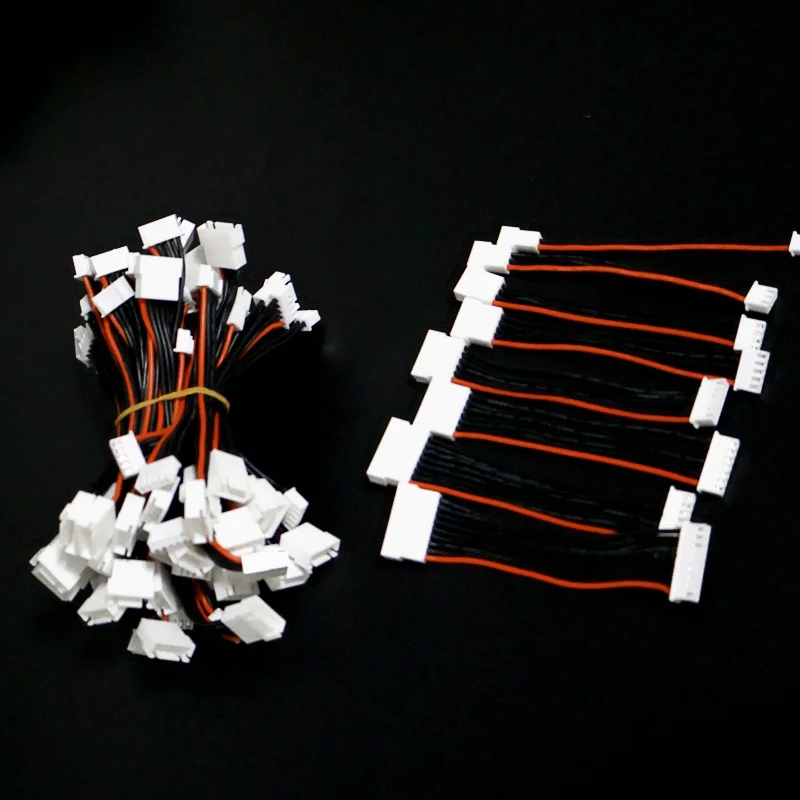 6 Stück 10CM 22AWG 1S 2S 3S 4S 5S 6S 7S 8S JST-XH JST XH Steckverbinder Adapter Kabel Balancer Ladekabel für Lipo-Akku – Detail 9