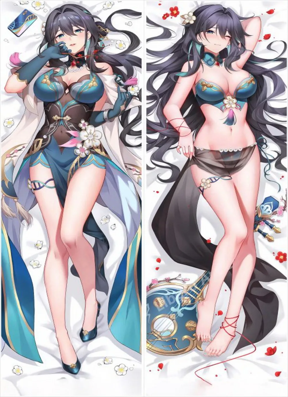 Anime Game Honkai:Star Rail Sexy Ruanmei Ruan Mei Two-dimens Dakimakura,Pillowcase Hugging Body,Pillow Cover( No Filler)