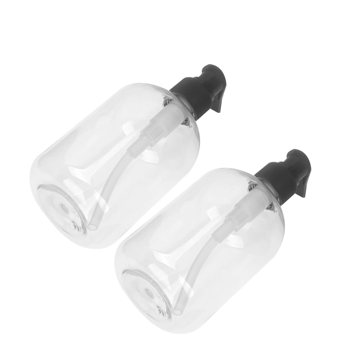 

5 Pcs Storage Holder Plastic Pump Bottle Refillable Travel Bottles Dispenser Cream Lotion Containers Empty