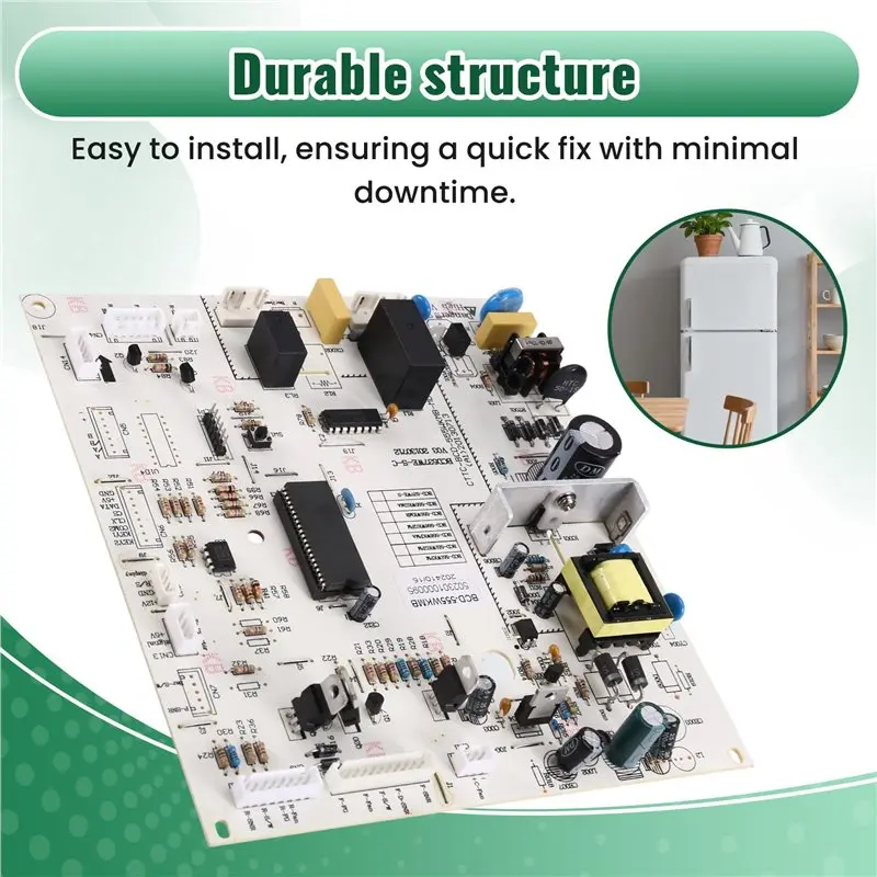 ABBZ-Fridge Motherboard Replacement For Midea BCD-555WKMB 502301000095 Refrigerator Control Board Circuit