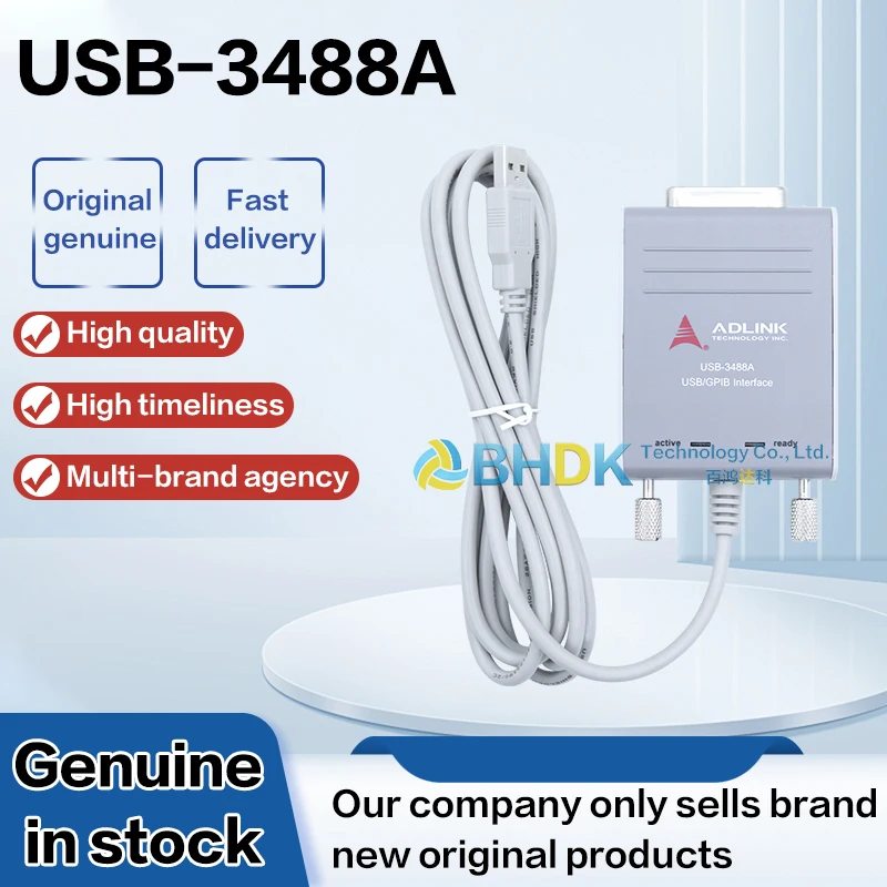 FOR ADLINK USB-3488A IEEE-488 GPIB Card High Performance USB Interface For Instrument Control Tool