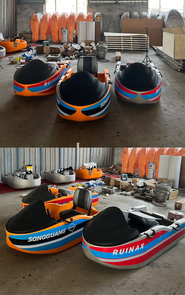 Premium Outdoor Recreation Kart Boat, Stable Power Component Single Seat Design EPP Material for Lake Sea Water Sports Drift Rac