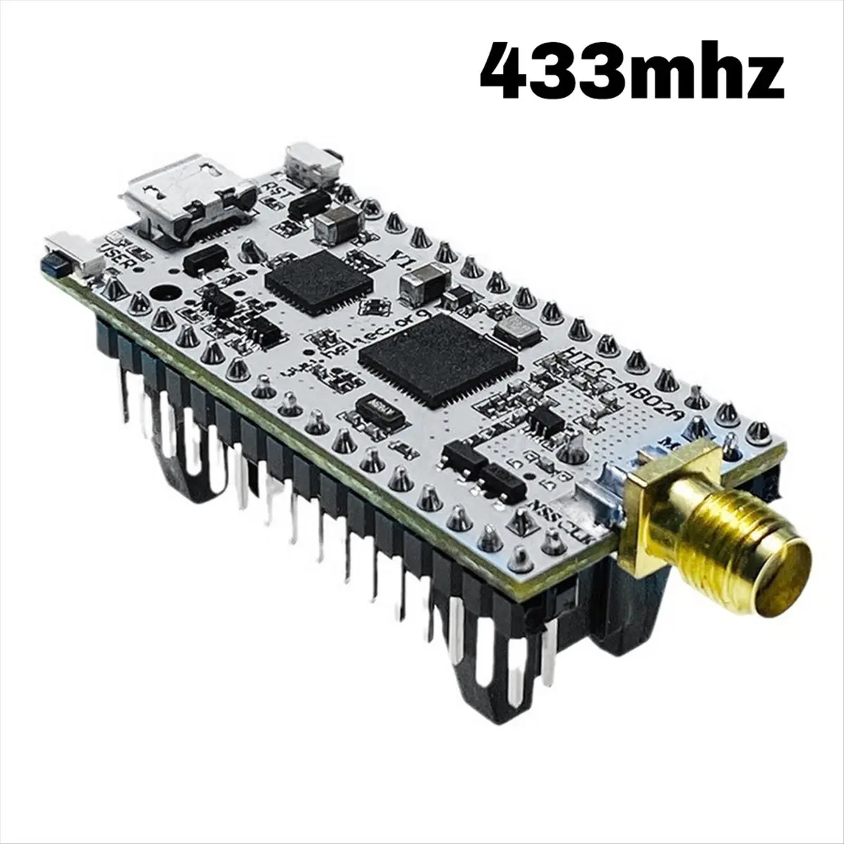 HDL CubeCell LoRa Node ASR6502 IOT Accessory with Antenna, 1/2AA Battery Case, for Arduino LoRaWAN Applications 433mhz
